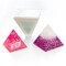 American Crafts Color Pour Resin Mold 2/Pkg-Paper Weight - Cube & Pyramid